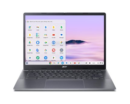 Acer Chromebook Plus 514 Laptop with Google AI – 14" WUXGA 1920 x 1200 IPS Touch Display | AMD Ryzen 3 7320C | 8GB LPDDR5X | 128GB eMMC | Wi-Fi 6E | FHD Camera | Chrome OS | CB514-3HT-R8RB